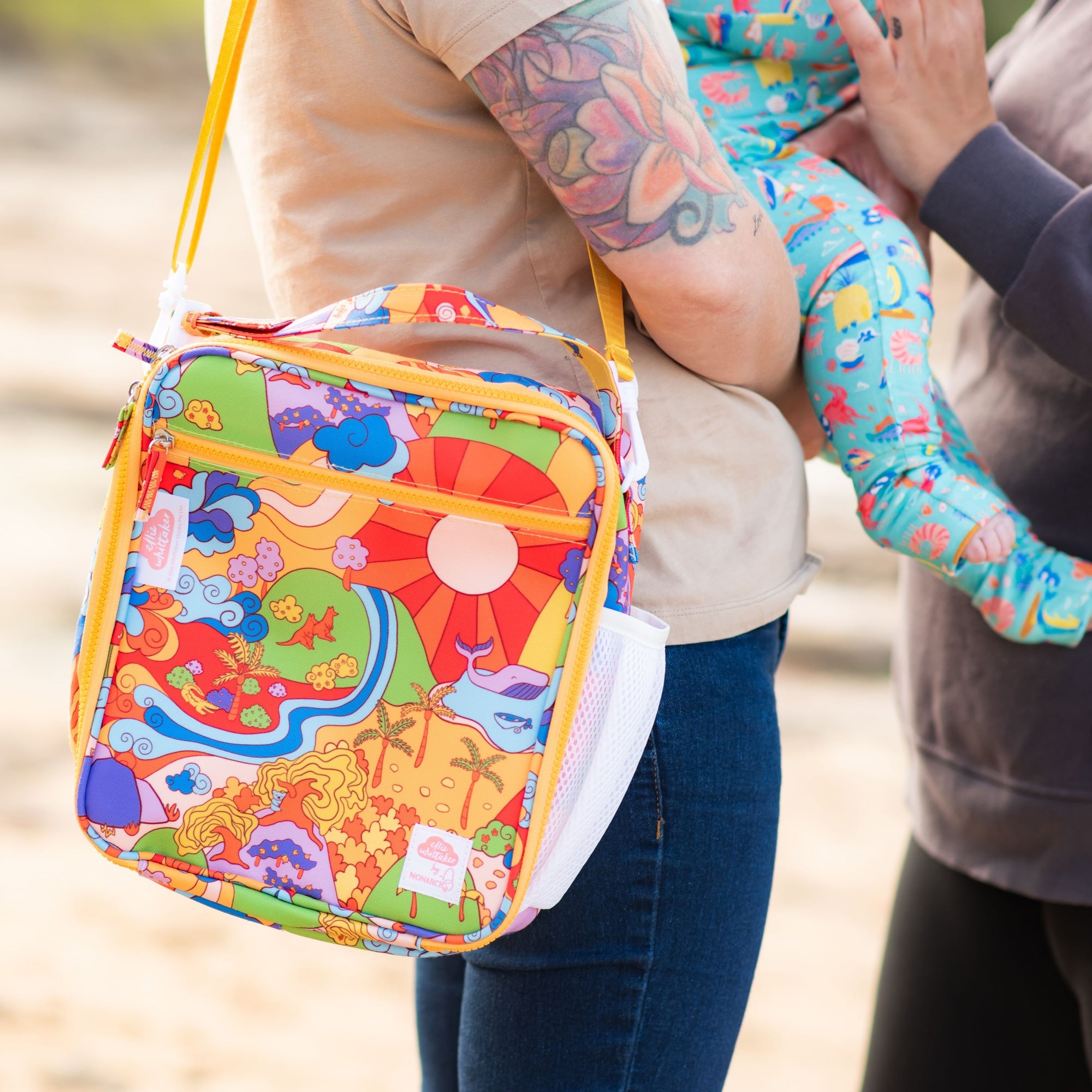 Lunch Bag | Ellie Whittaker - Sunburst Country - Monarch