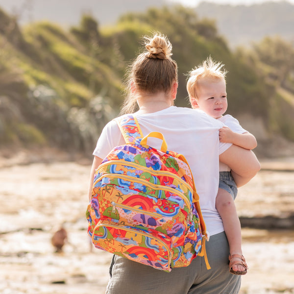 The Weekender Backpack | Ellie Whittaker - Sunburst Country - Monarch