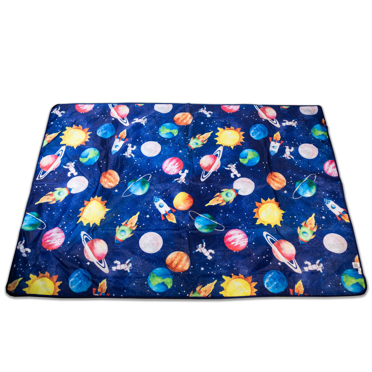 Extra Large Everything Waterproof Wipeable Picnic Play Mat Blue Space