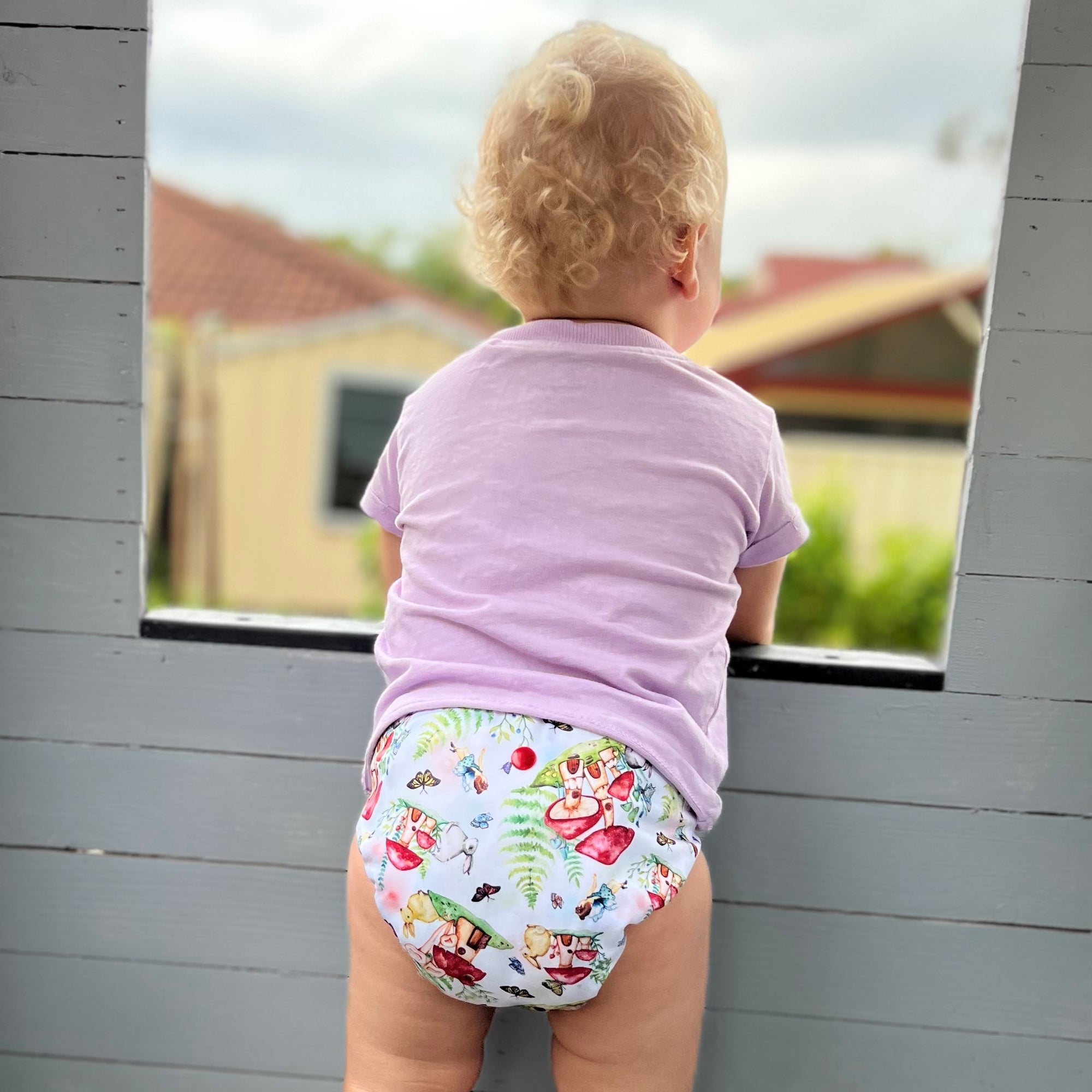 Classic Reusable Cloth Nappy 2.0 | Fairy Tales - Monarch