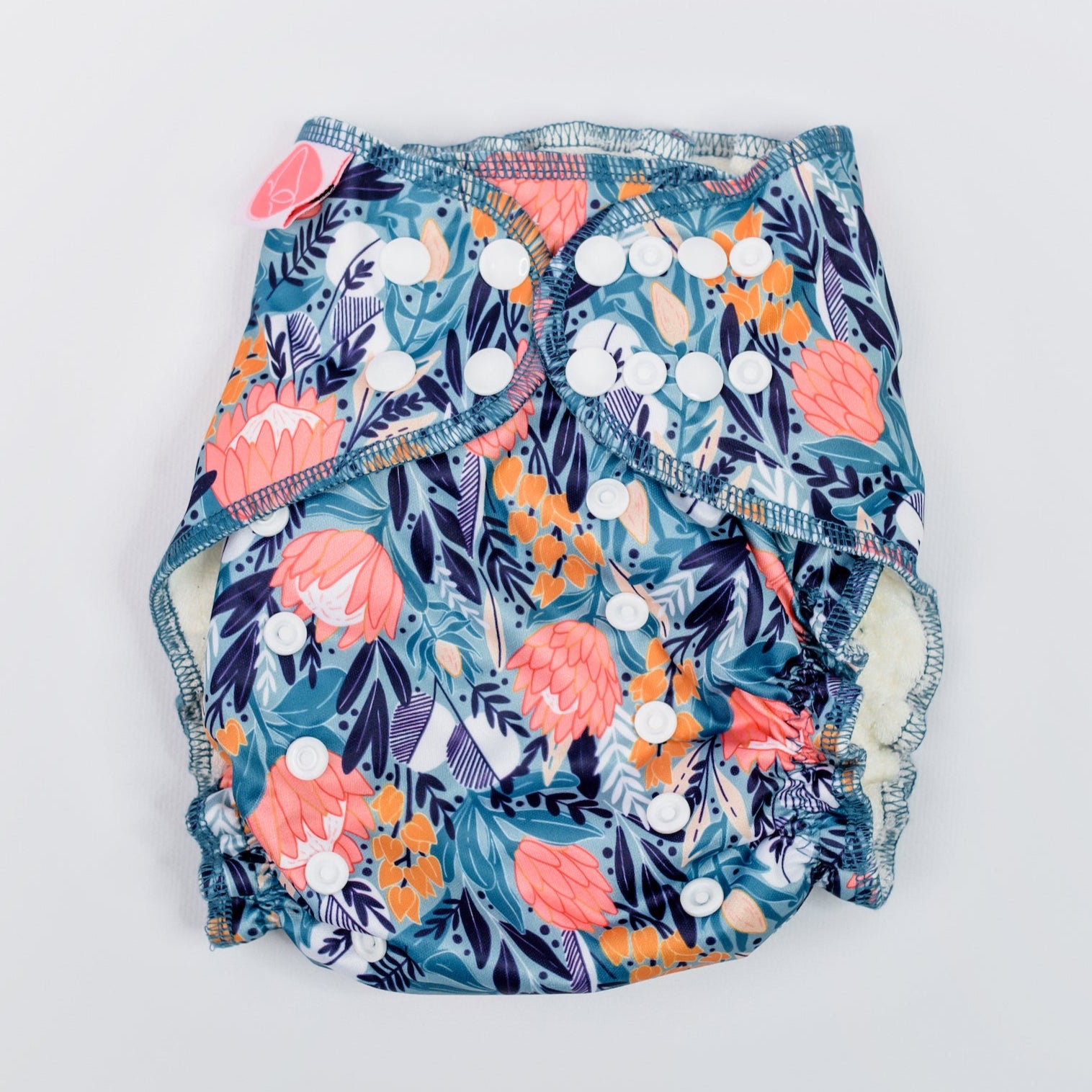 V1 Hybrid Fitted Nappy Cover | Imaginatives (OSFM Only) - Monarch