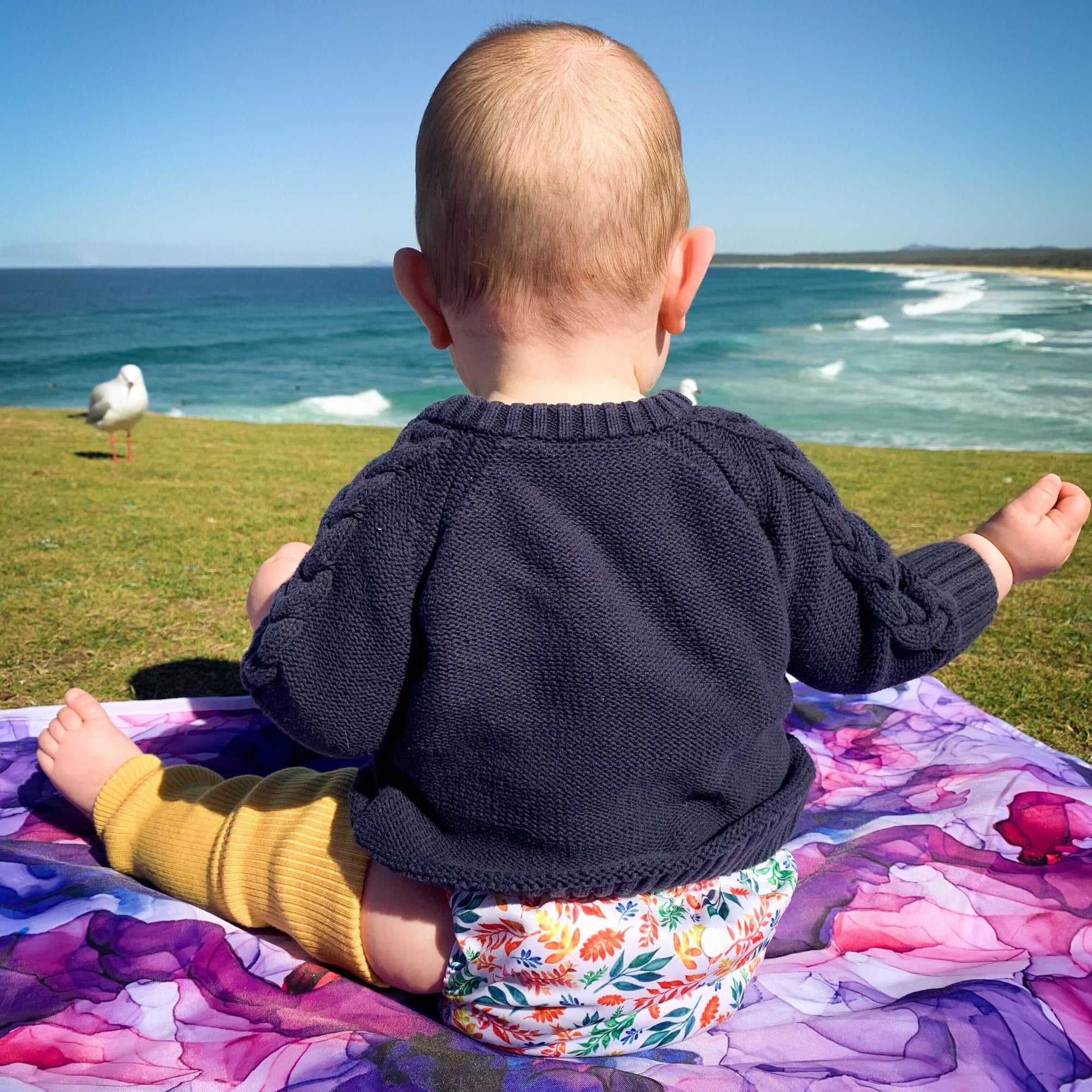 Classic Reusable Cloth Nappy 2.0 | Four Seasons - Monarch