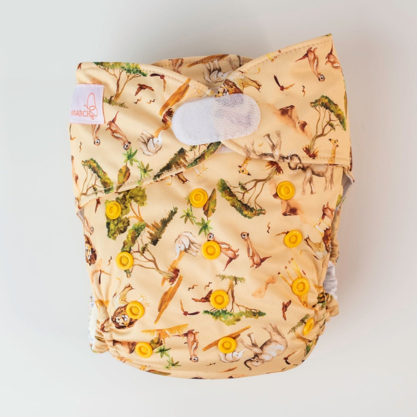 Ultimate Wipeable Cloth Nappy | Wild At Heart - Monarch