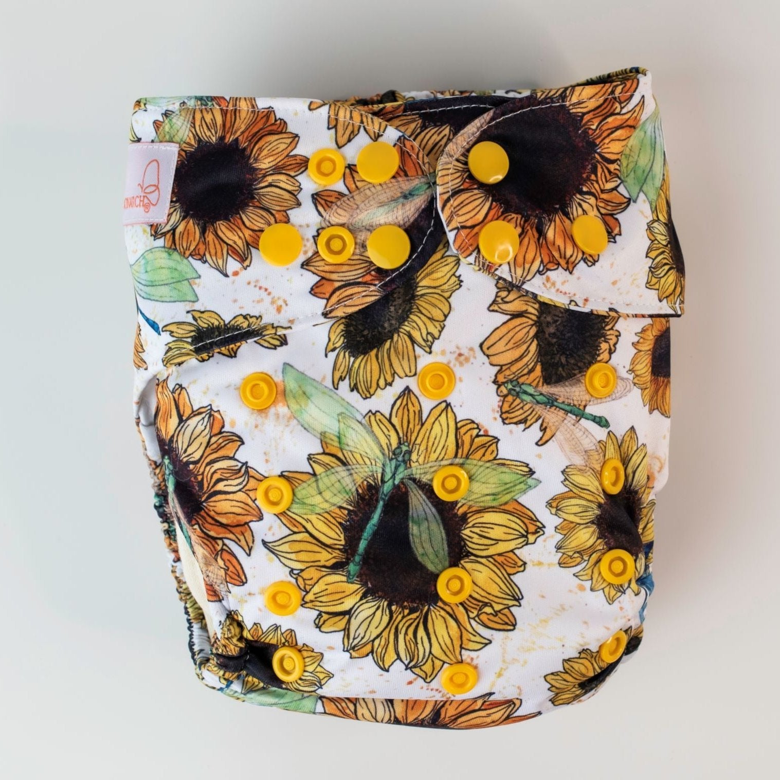 Ultimate Wipeable Cloth Nappy | Sunny Daze - Monarch