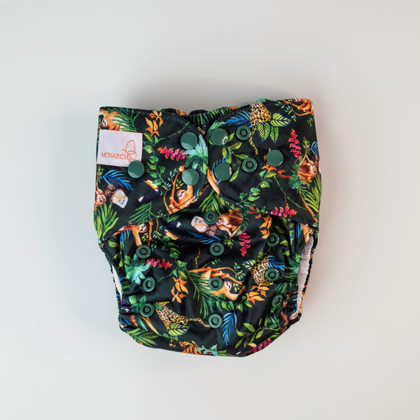 Classic Reusable Cloth Nappy 2.0 | Slothing Around - Monarch