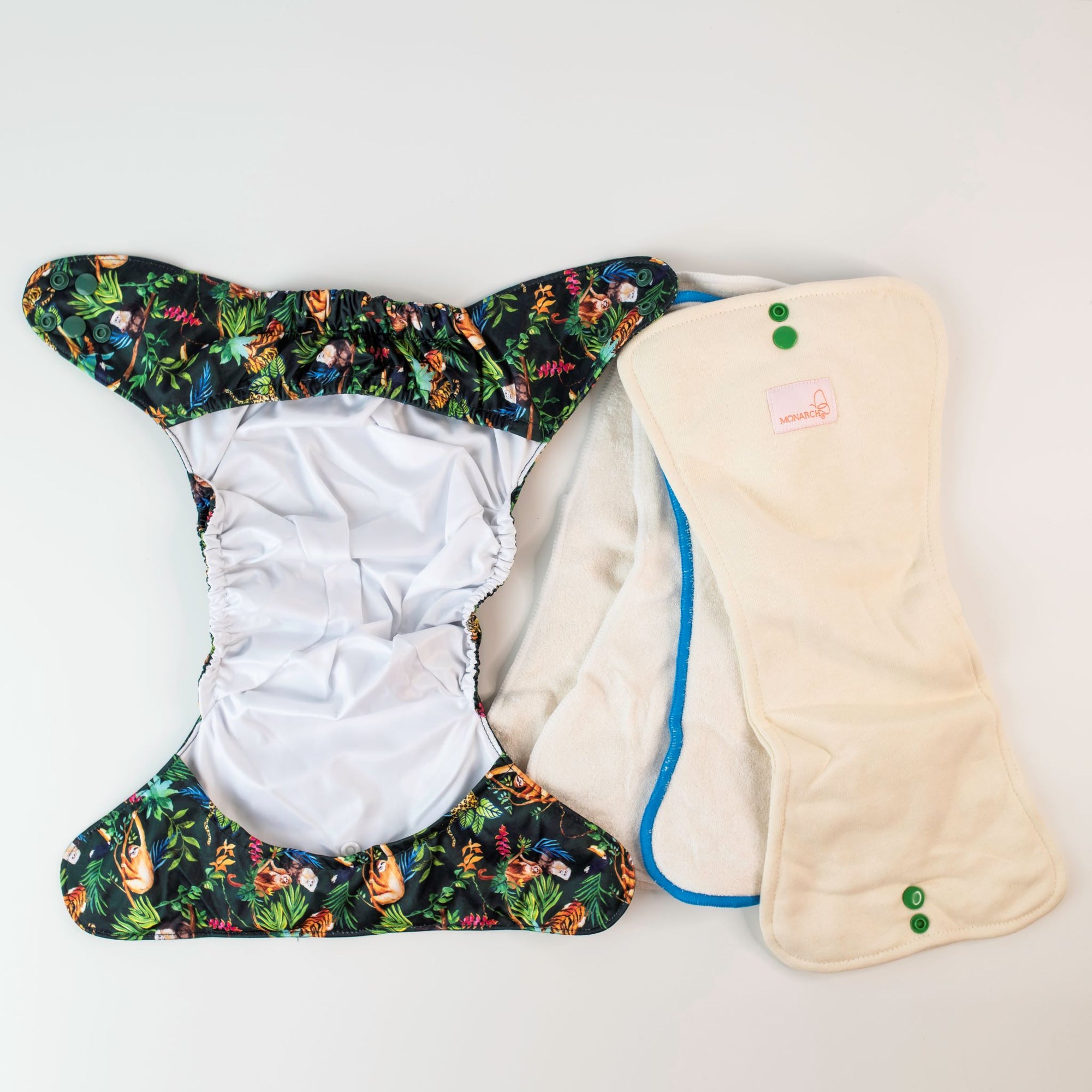 Ultimate Wipeable Cloth Nappy | Slothing Around - Monarch