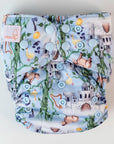 Classic Reusable Cloth Nappy 2.0 | Spill the Beans - Monarch