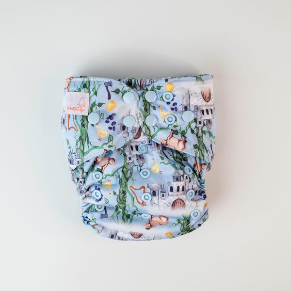 Classic Reusable Cloth Nappy 2.0 | Spill the Beans - Monarch