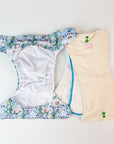 Ultimate Wipeable Cloth Nappy | Spill the Beans - Monarch