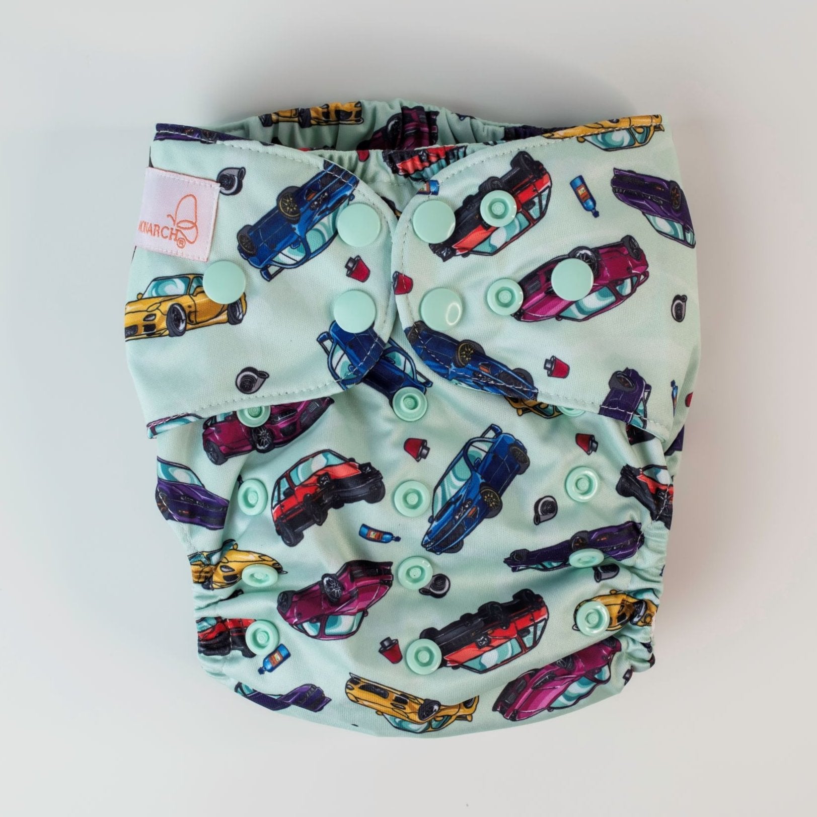 Classic Reusable Cloth Nappy 2.0 | Turbo Charged - Monarch