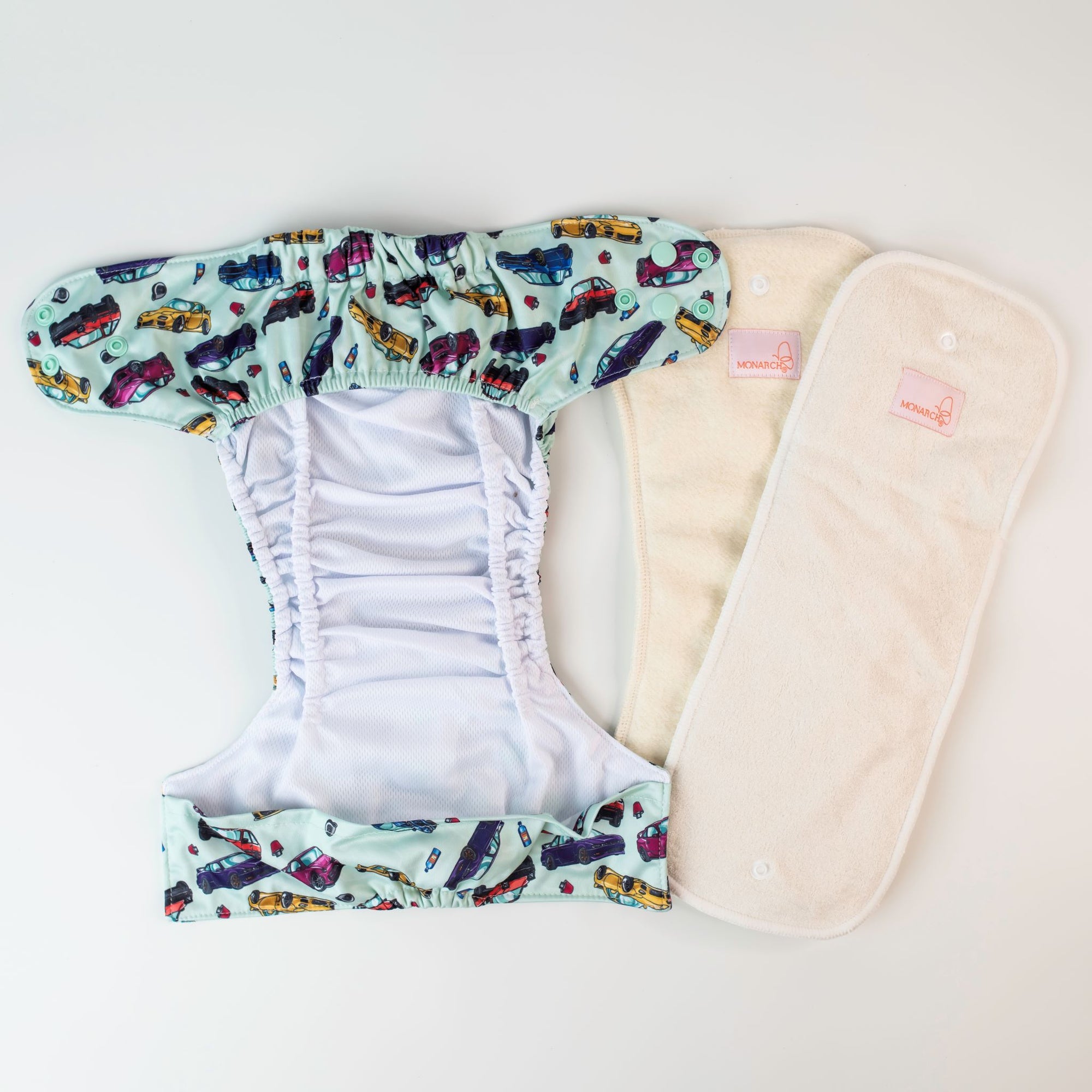 Classic Reusable Cloth Nappy 2.0 | Turbo Charged - Monarch