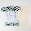 Classic Reusable Cloth Nappy 2.0 | Turbo Charged - Monarch