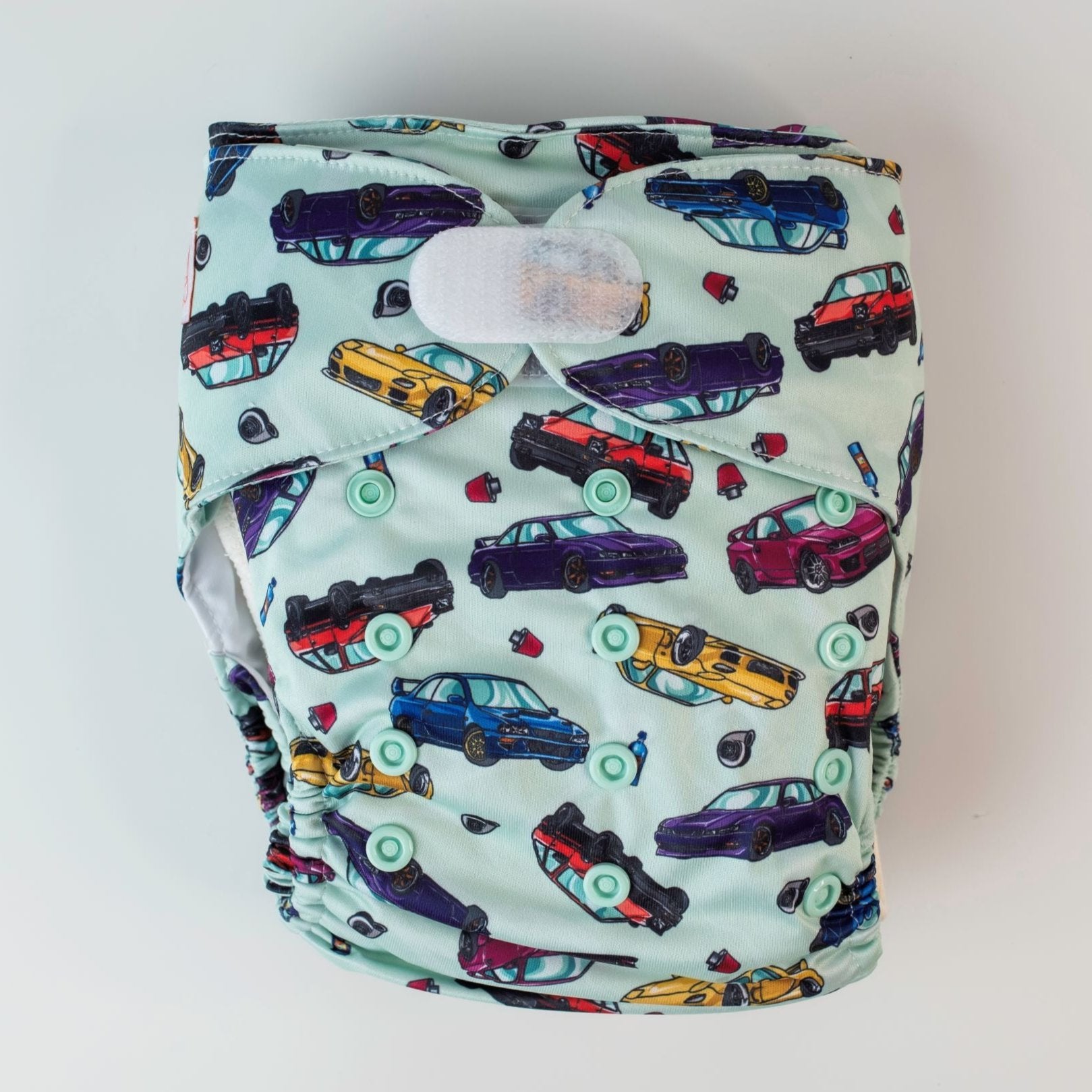 Ultimate Wipeable Cloth Nappy | Turbo Charged - Monarch