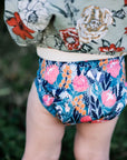 V1 Hybrid Fitted Nappy Cover | Imaginatives (OSFM Only) - Monarch