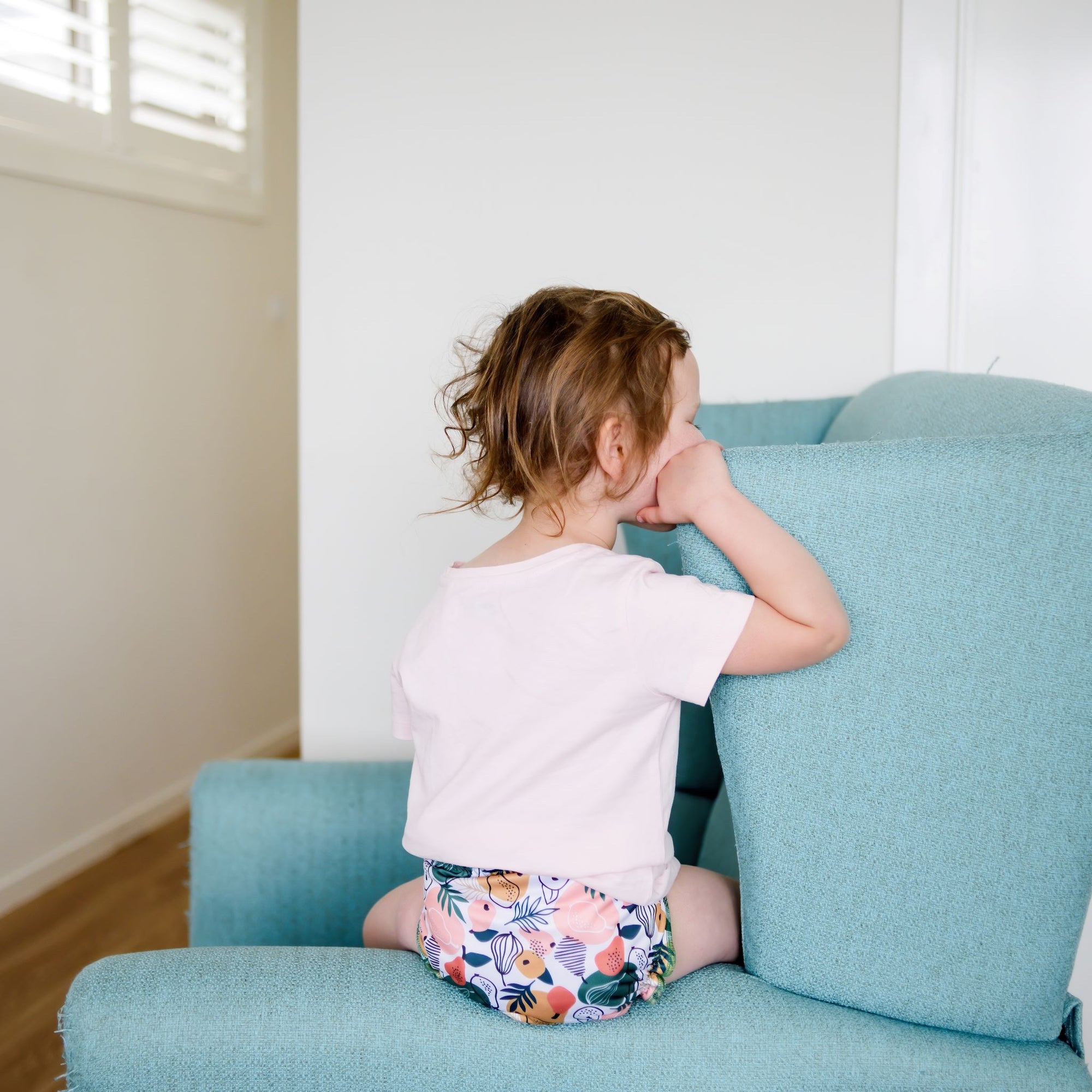 V1 Hybrid Fitted Nappy Cover | Pearriere (OSFM Only) - Monarch