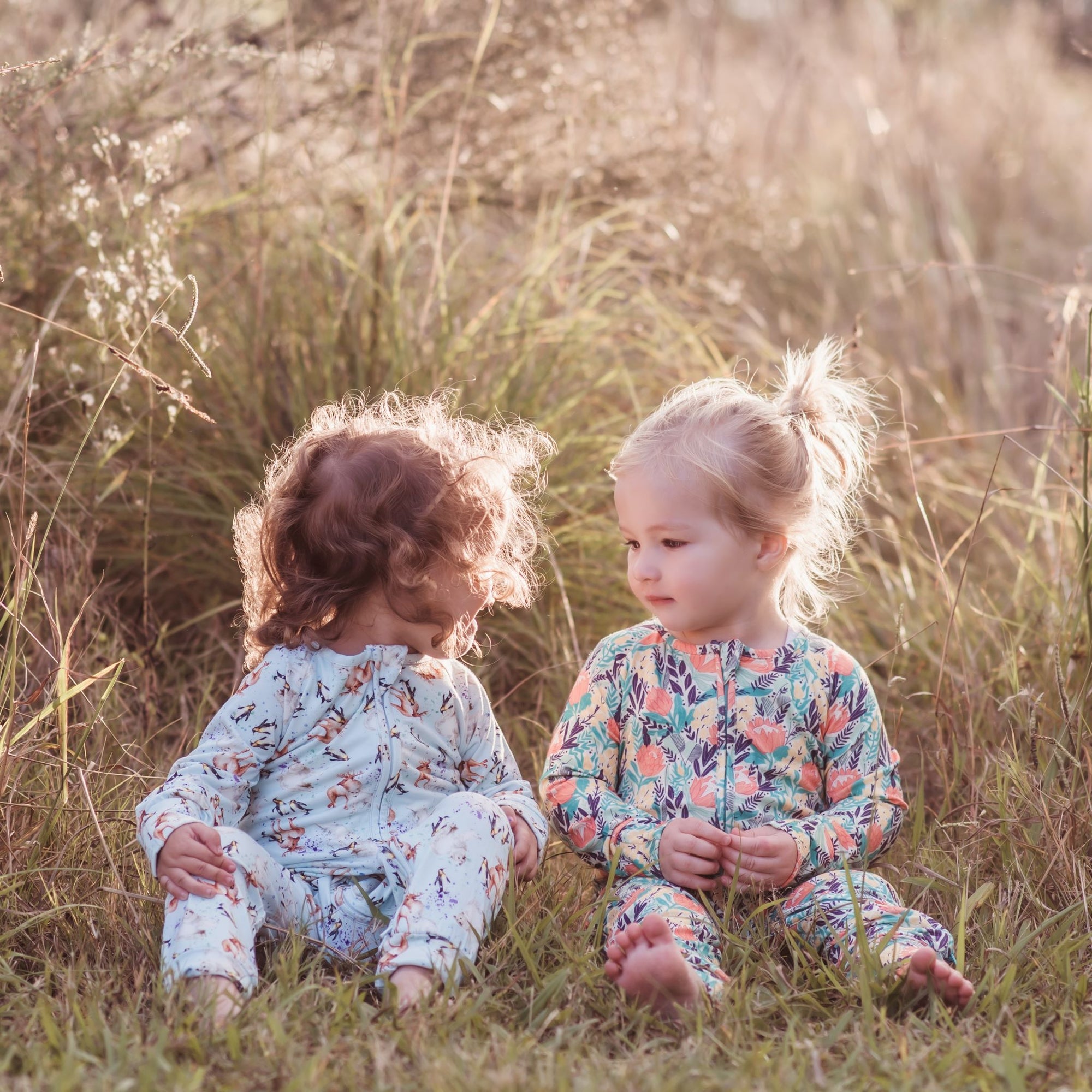 Bamboo Romper (Bootysuit) 2.0 | Imaginatives - Long Sleeved - Monarch