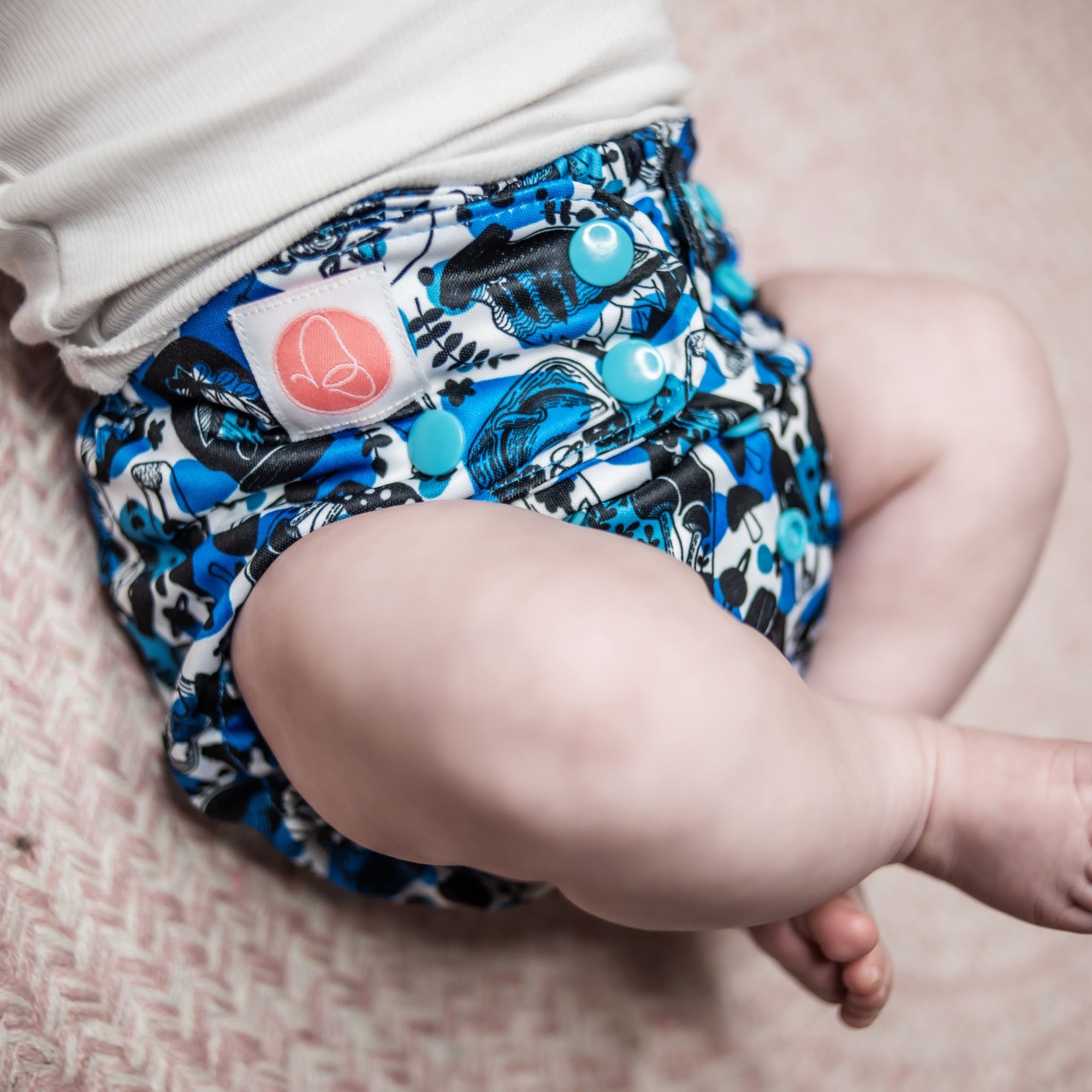Classic Reusable Cloth Nappy 2.0 | Sea-nery - Monarch