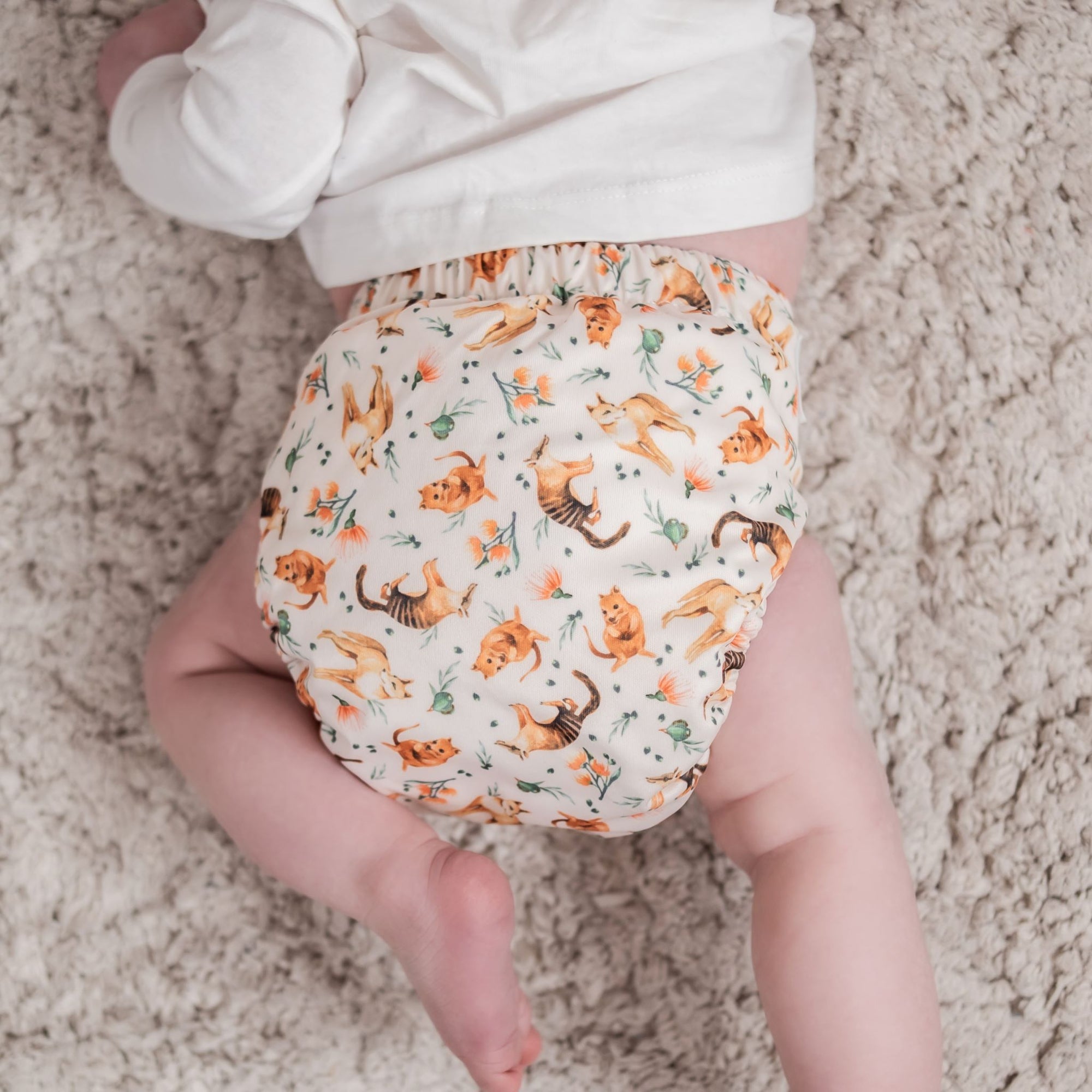 Classic Reusable Cloth Nappy 2.0 | Bush Buddies - Monarch
