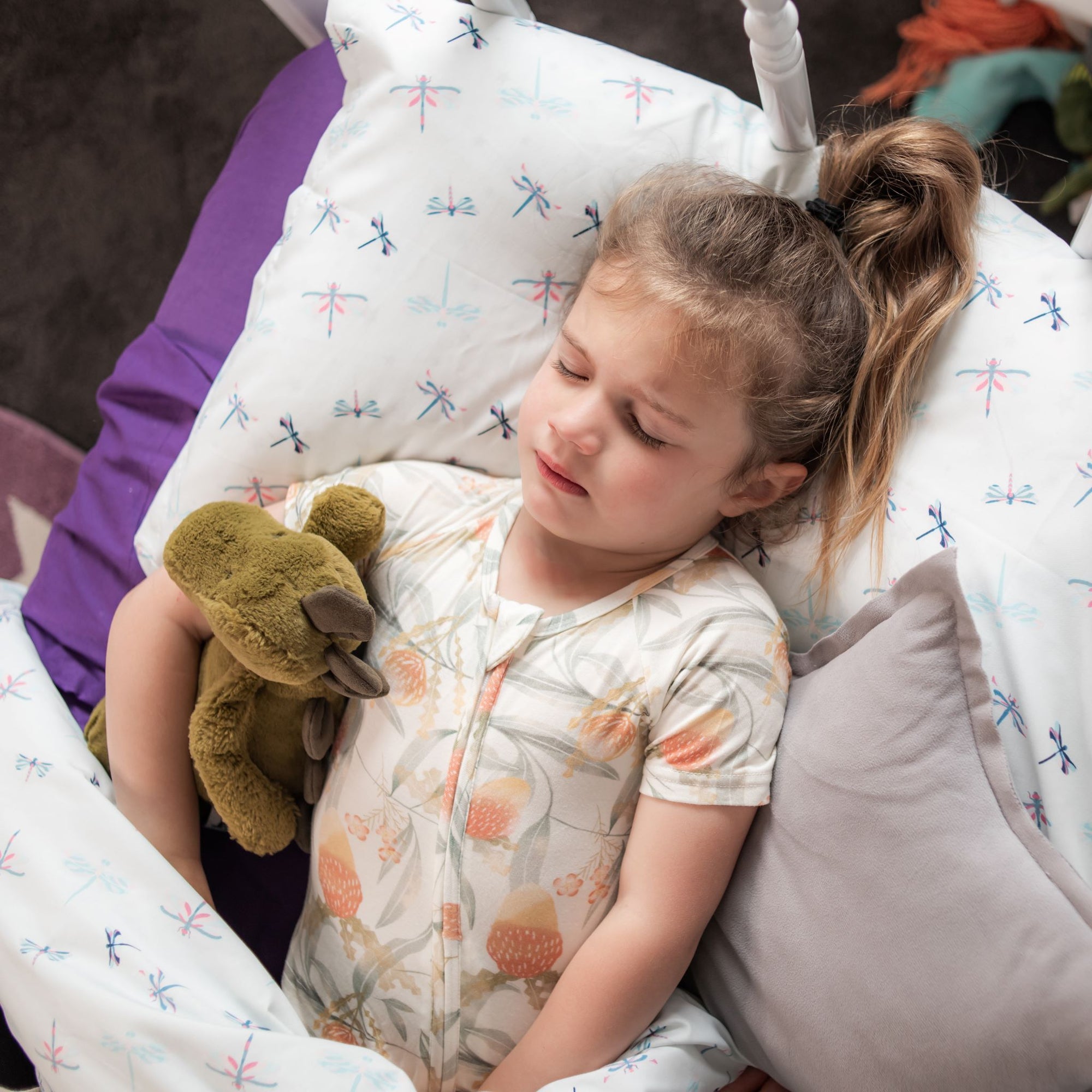 Bamboo Romper (Bootysuit) 3.0 | New Beginnings - Long and Short Sleeved - Monarch