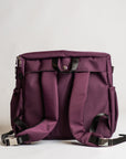 [SECONDS] 4-in-1 Nappy Backpack | Mulberry - Monarch