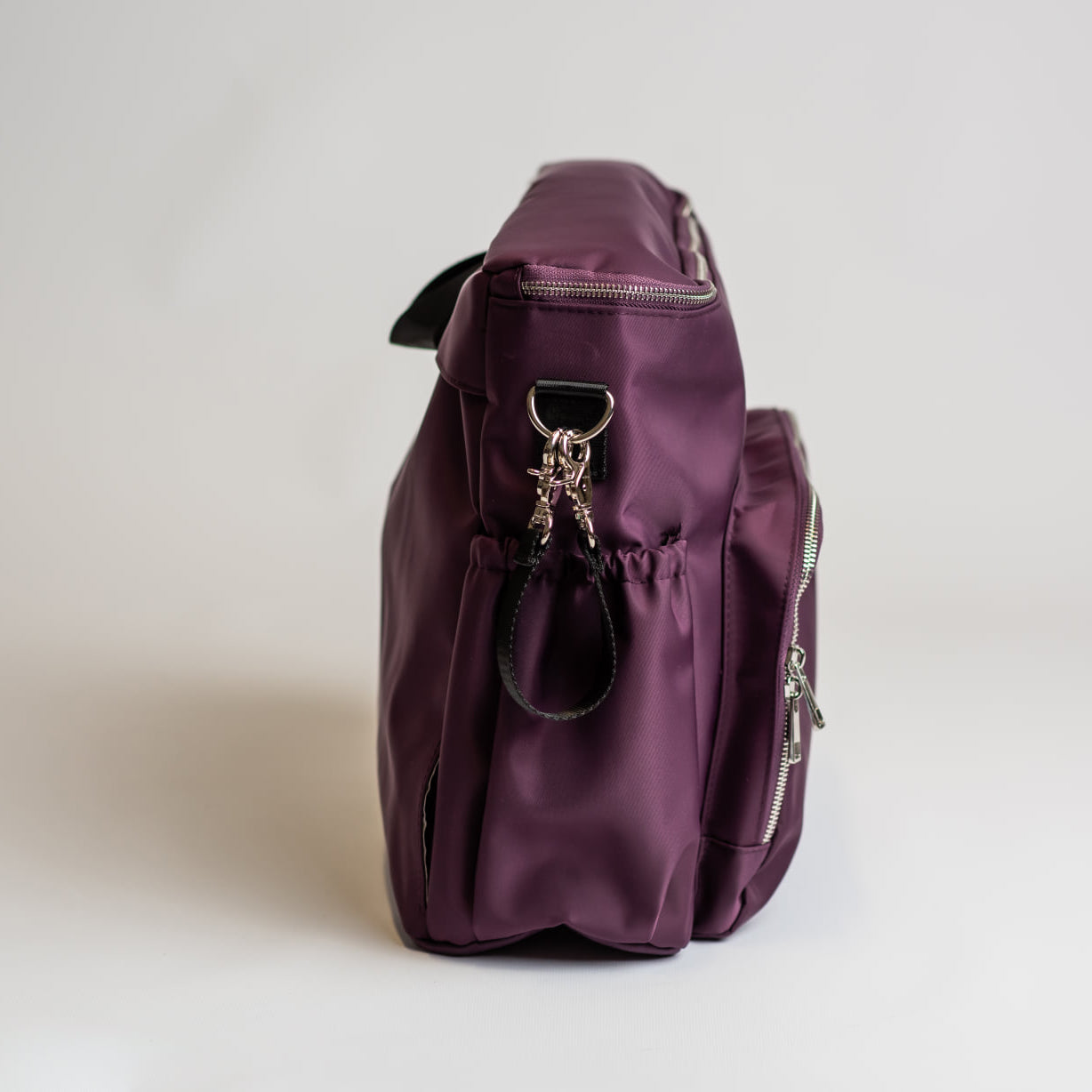[SECONDS] 4-in-1 Nappy Backpack | Mulberry - Monarch