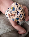Newborn Wipeable Nappy | Feline Good - Monarch