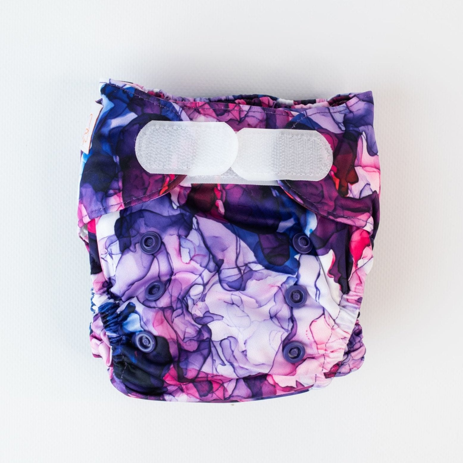 Newborn Wipeable Nappy | Ultraviolet - Monarch