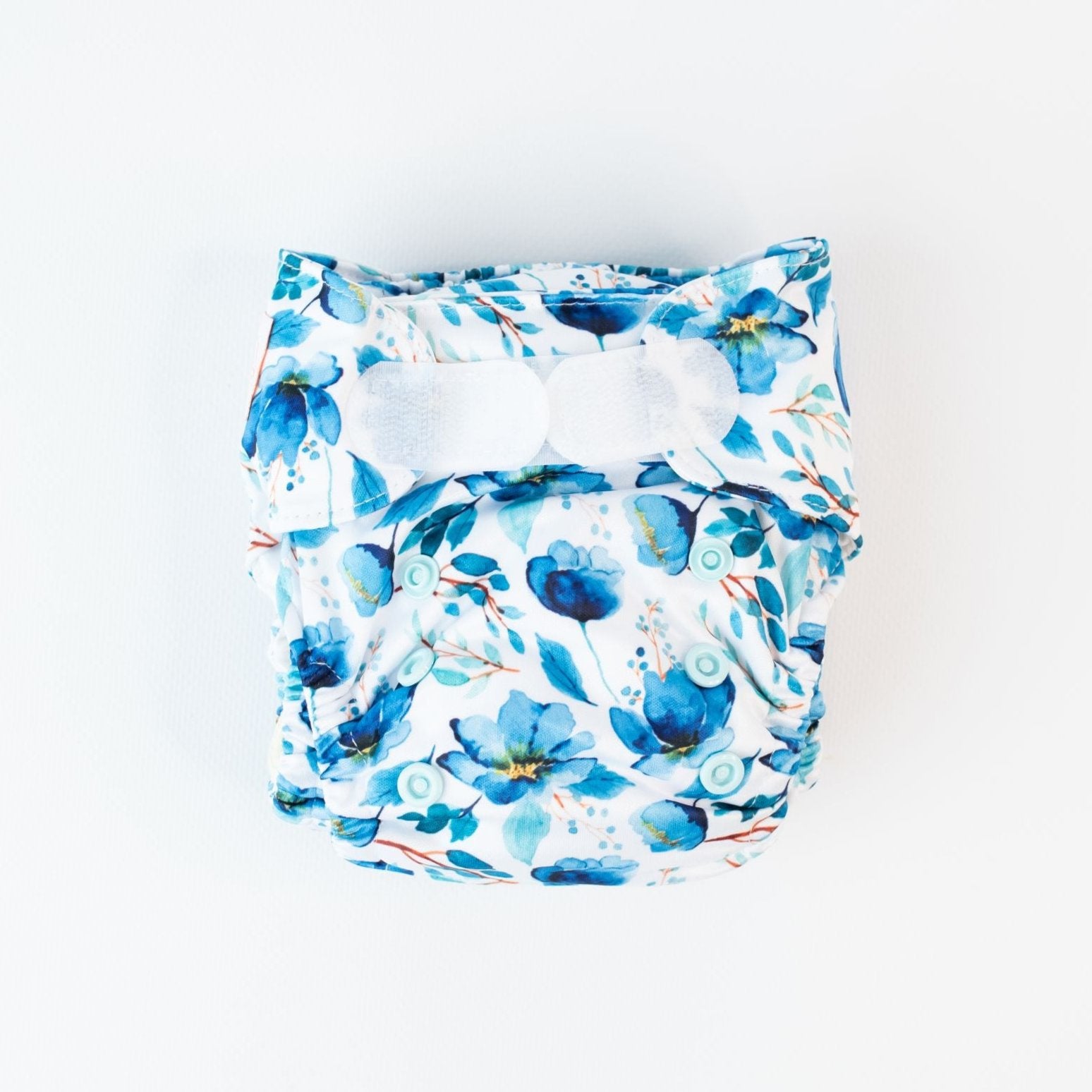 Newborn Wipeable Nappy | Ocean Meadow - Monarch