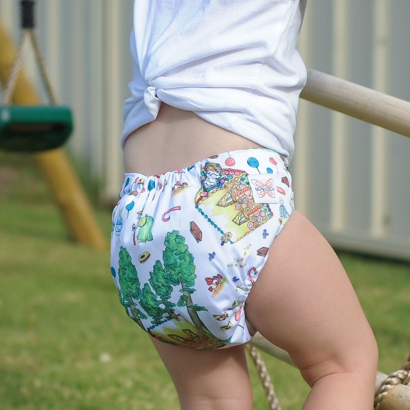 Ultimate Wipeable Cloth Nappy | Oh Crumbs! - Monarch