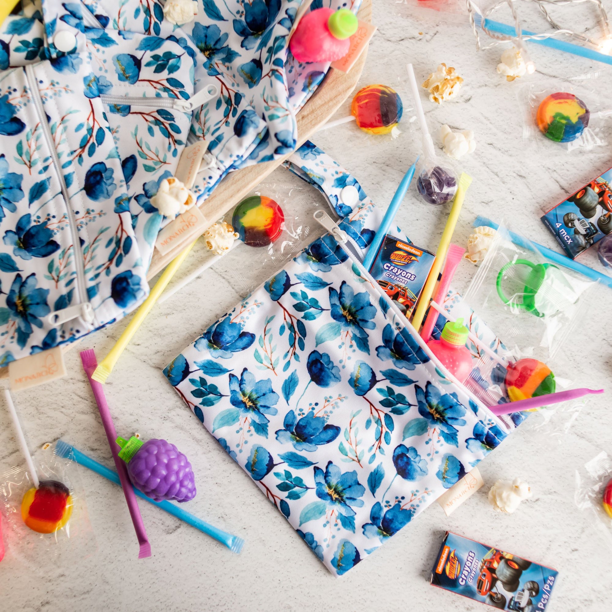 Pocket Bag | Ocean Meadow - Monarch