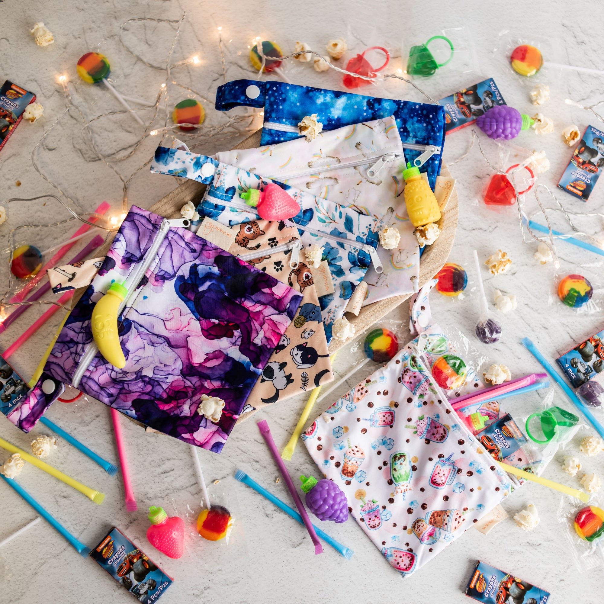 Pocket Bag | Snowstorm - Monarch