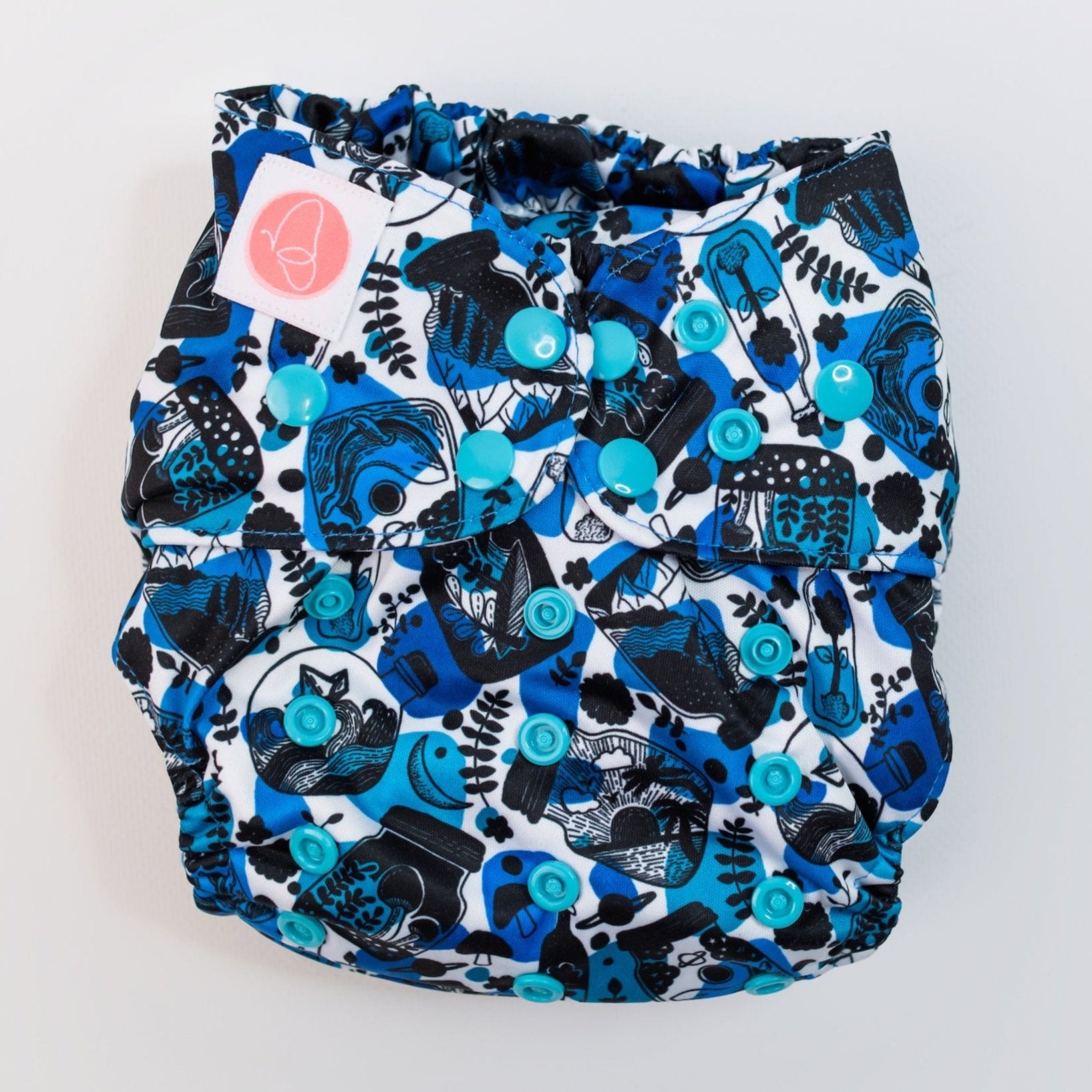 Classic Reusable Cloth Nappy 2.0 | Sea-nery - Monarch