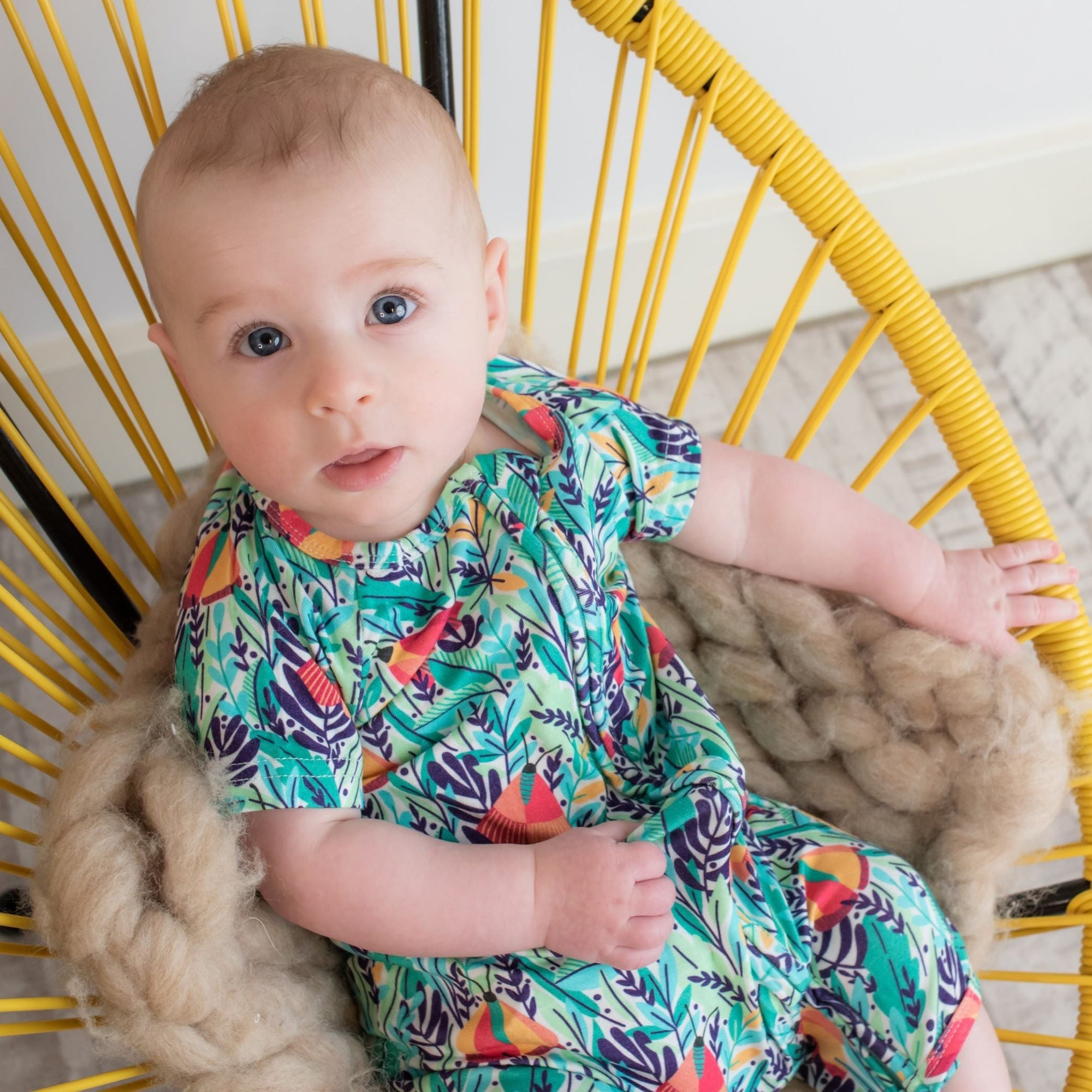 Bamboo Romper (Bootysuit) 3.0 | Holy Moth Balls! - Long and Short Sleeved - Monarch