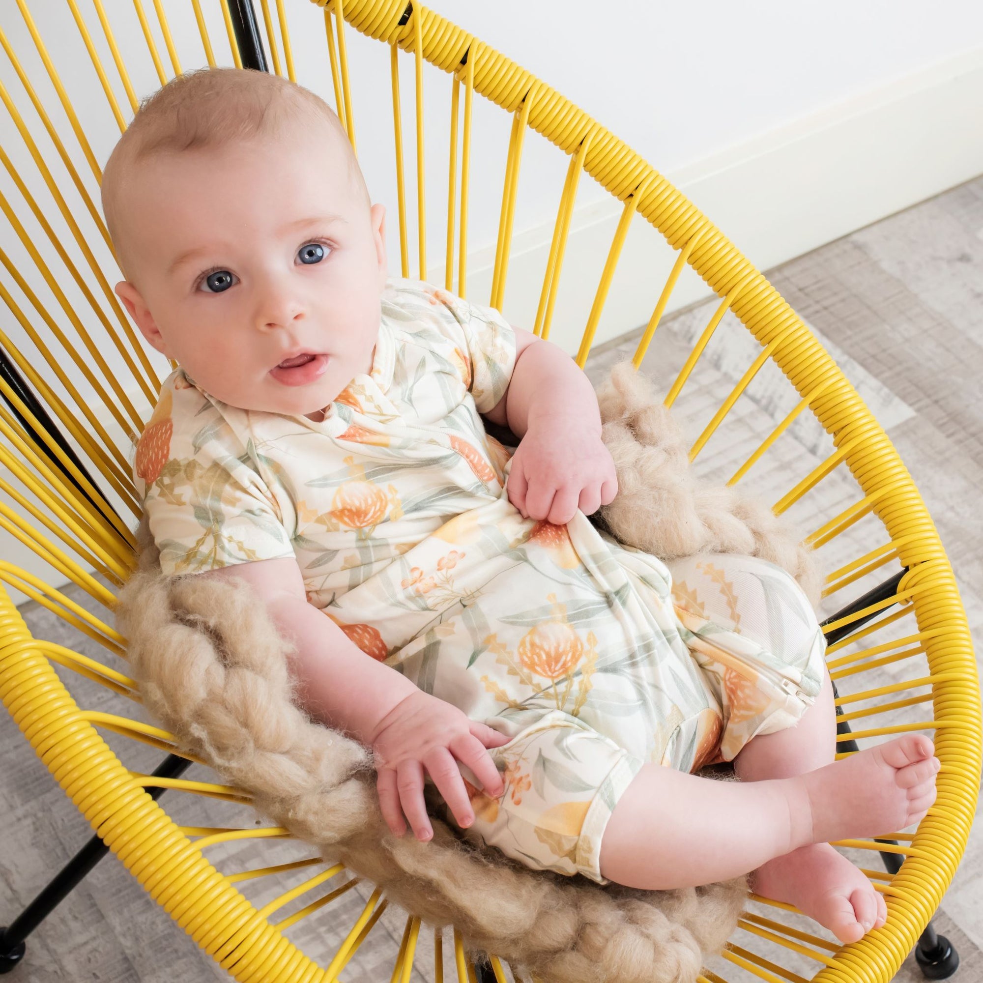 Bamboo Romper (Bootysuit) 3.0 | New Beginnings - Long and Short Sleeved - Monarch