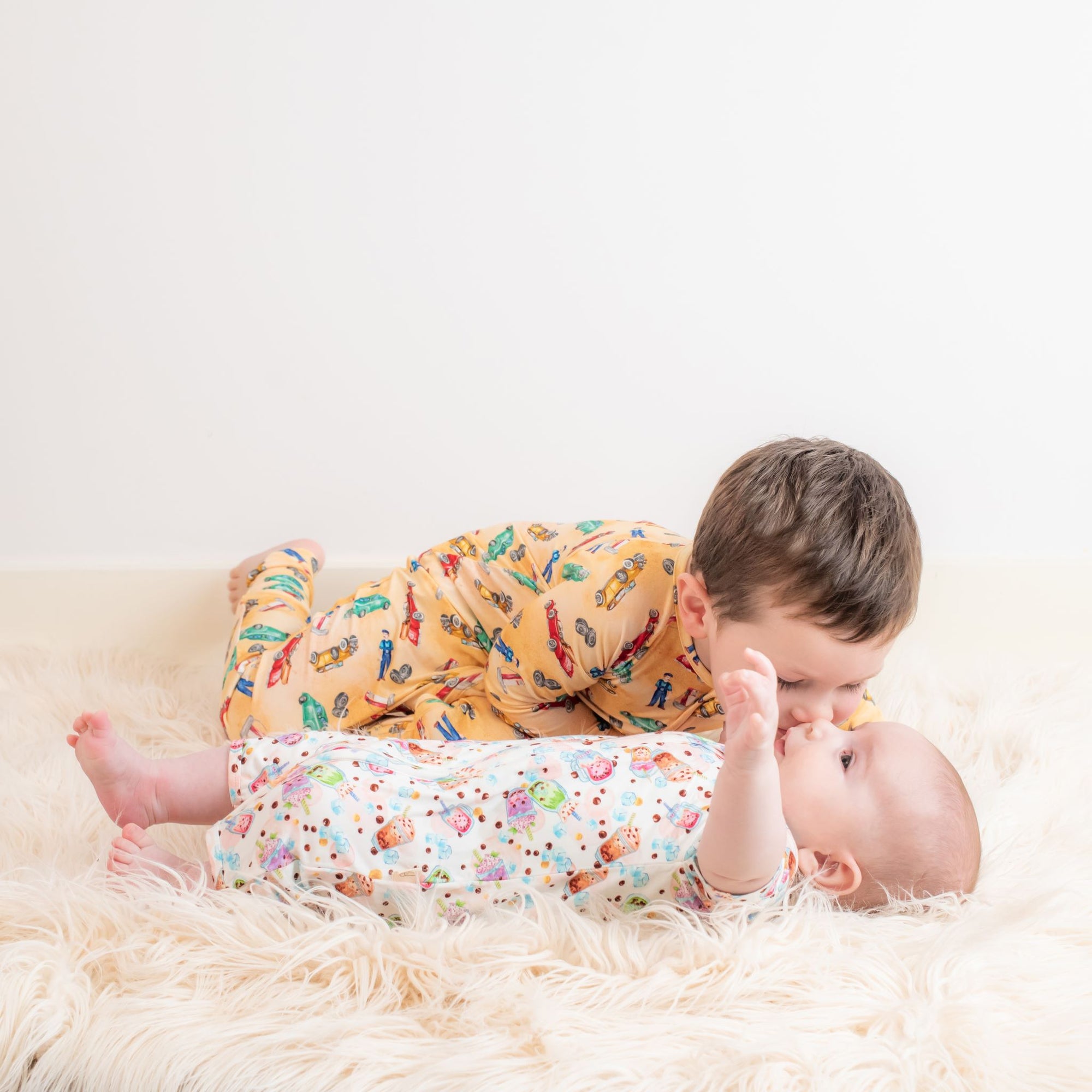 Bamboo Romper (Bootysuit) 3.0 | Bubba Tea - Long and Short Sleeved - Monarch