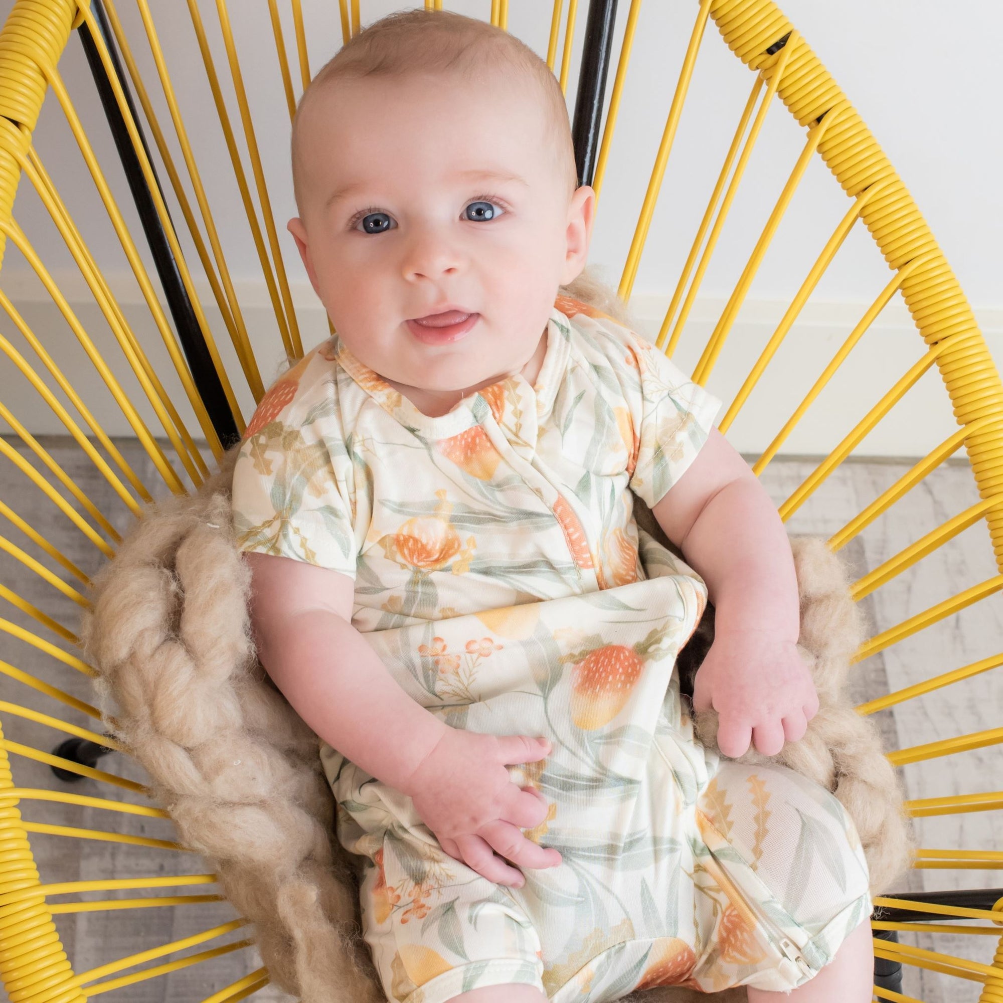 Bamboo Romper (Bootysuit) 3.0 | New Beginnings - Long and Short Sleeved - Monarch