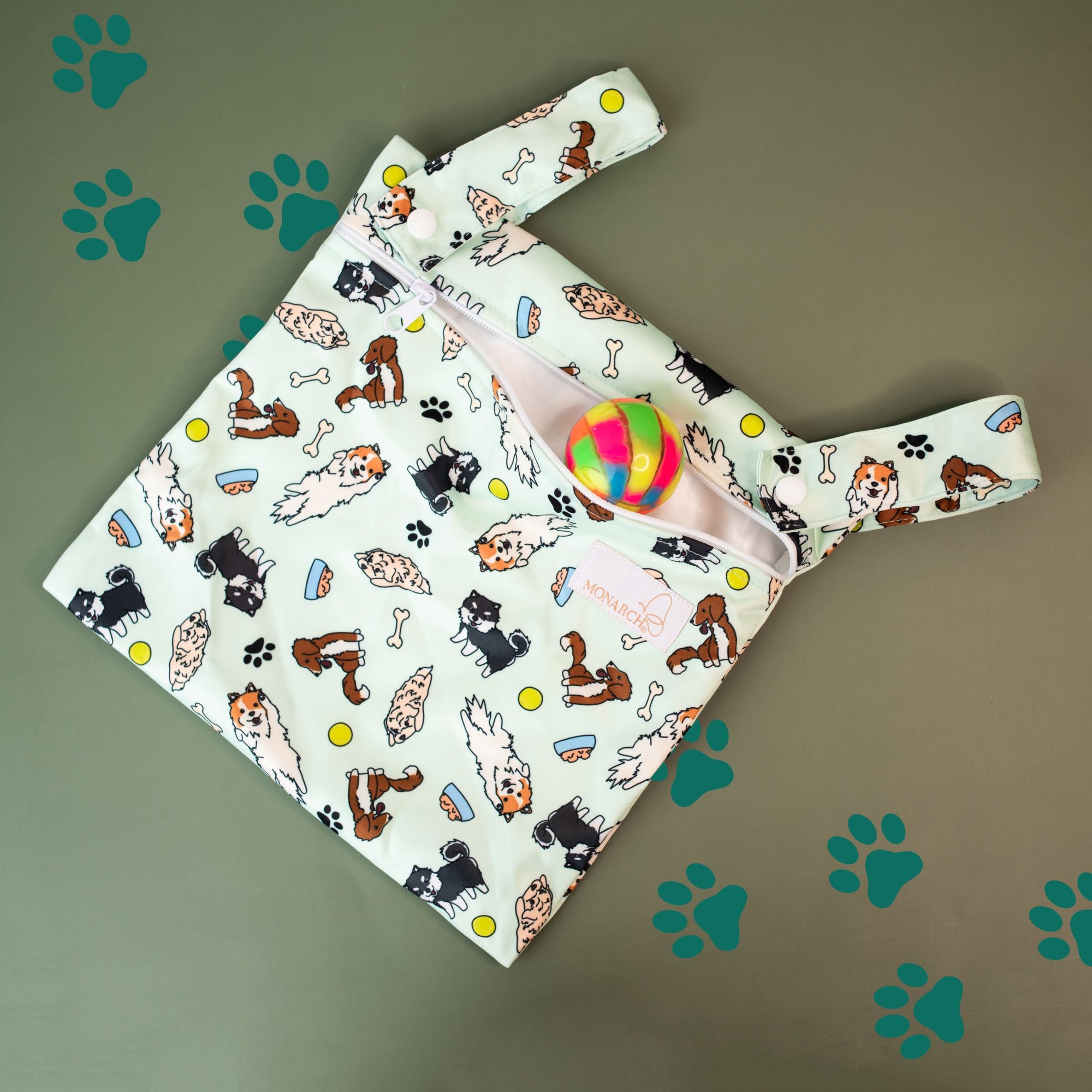 Mini Wet Bag | Haku & Friends - Monarch