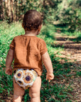 Classic Reusable Cloth Nappy 2.0 | Sunny Daze - Monarch