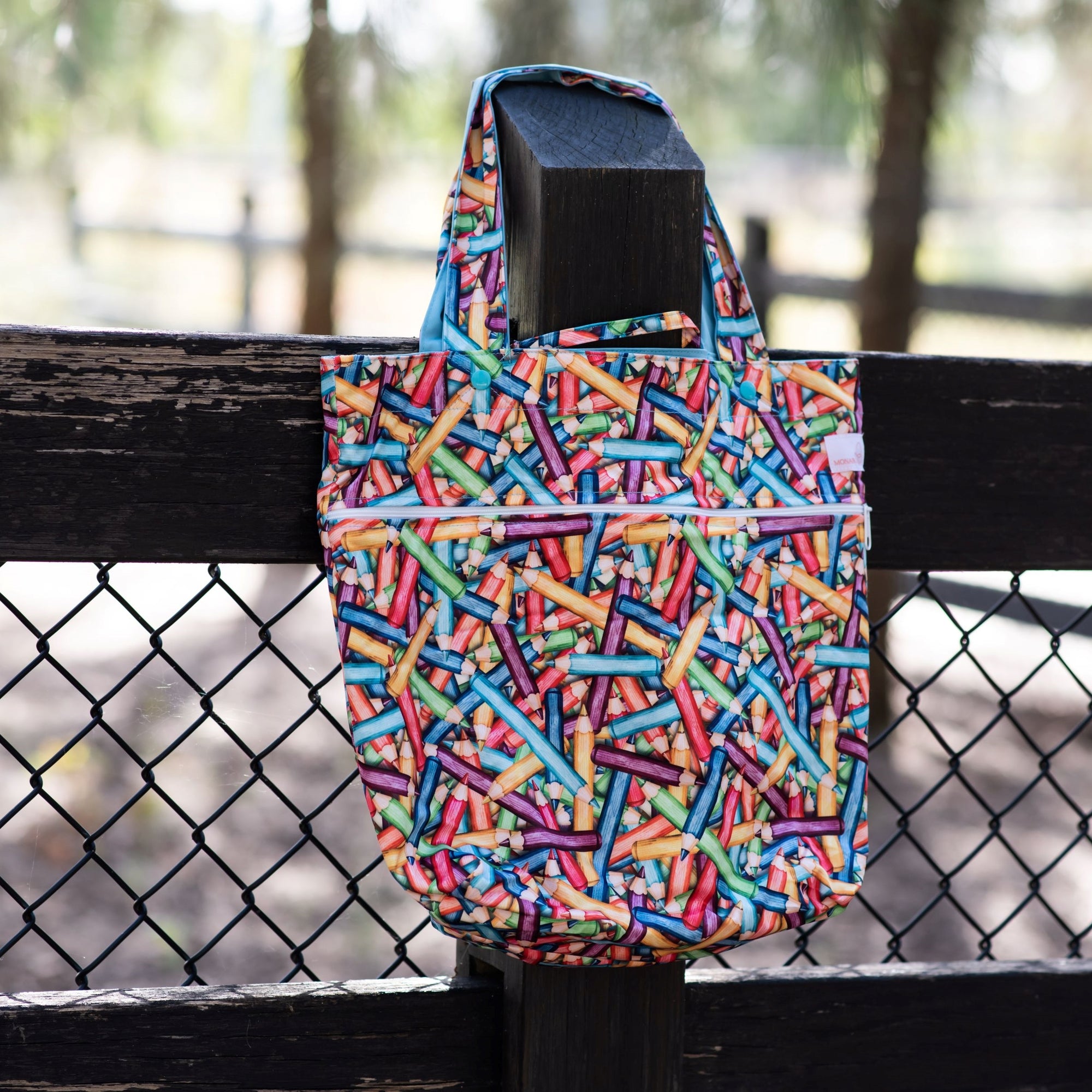 Waterproof Tote Bag - Art Attack - Monarch