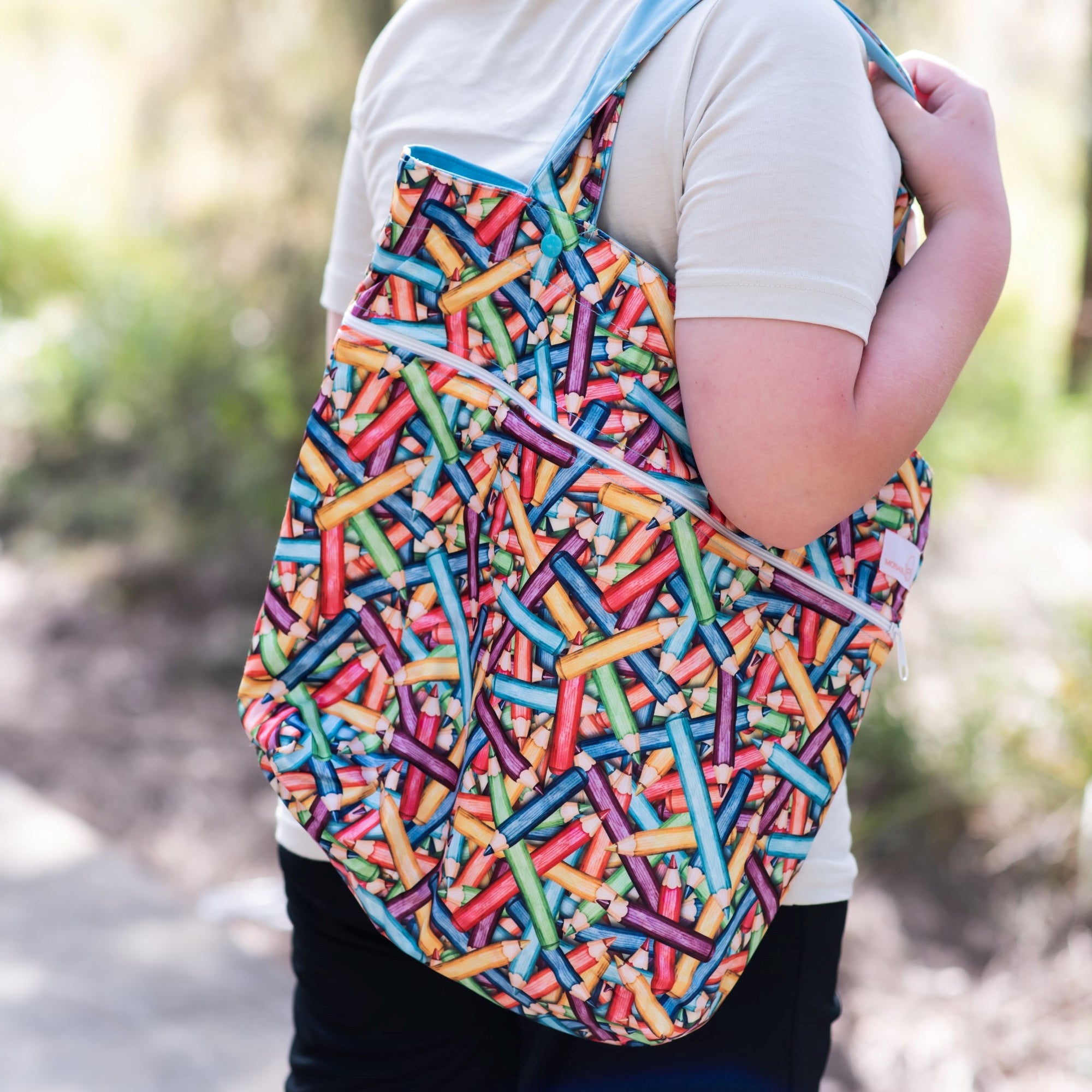 Waterproof Tote Bag - Art Attack - Monarch