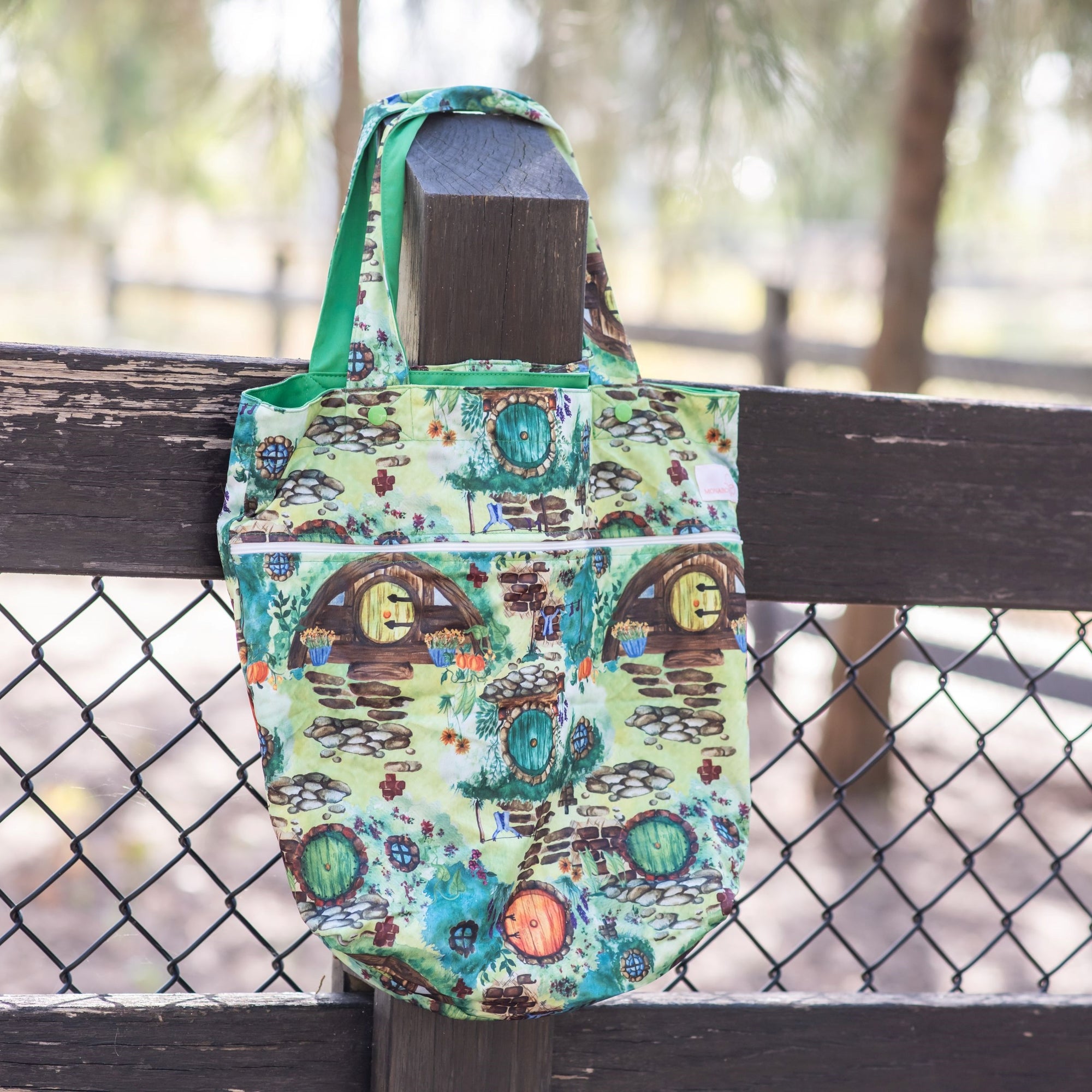 Waterproof Tote Bag - More Doors - Monarch