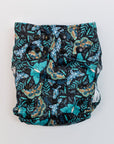 Ultimate Wipeable Cloth Nappy | Twilight Flight (Nap Edition) - Monarch