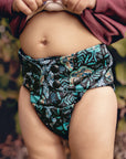 Ultimate Wipeable Cloth Nappy | Twilight Flight (Nap Edition) - Monarch