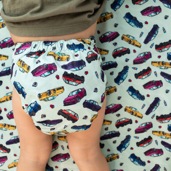 Classic Reusable Cloth Nappy 2.0 | Turbo Charged - Monarch