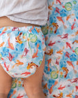 Classic Reusable Cloth Nappy 2.0 | Feeling Koi - Monarch