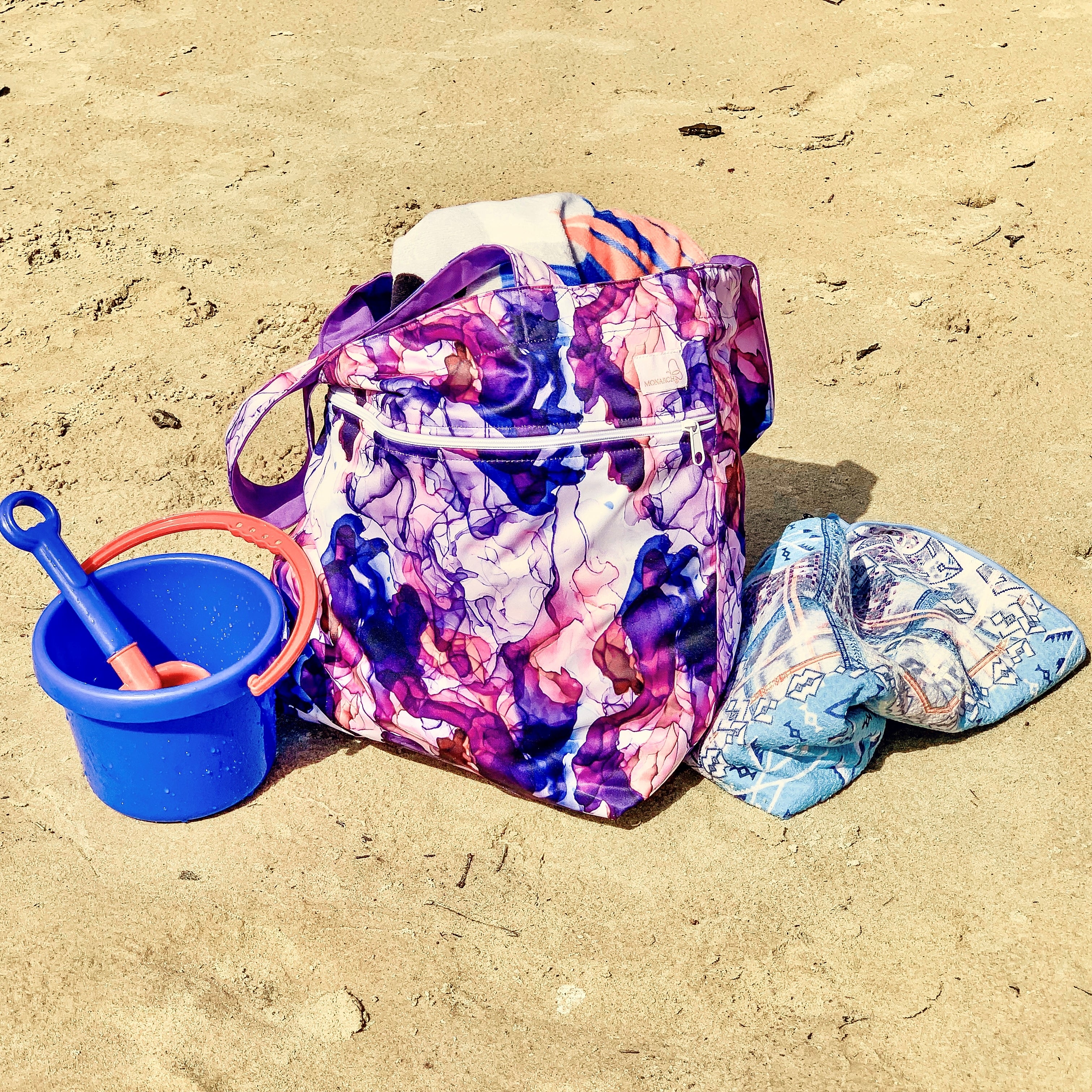 Waterproof Tote Bag - Ultraviolet - Monarch