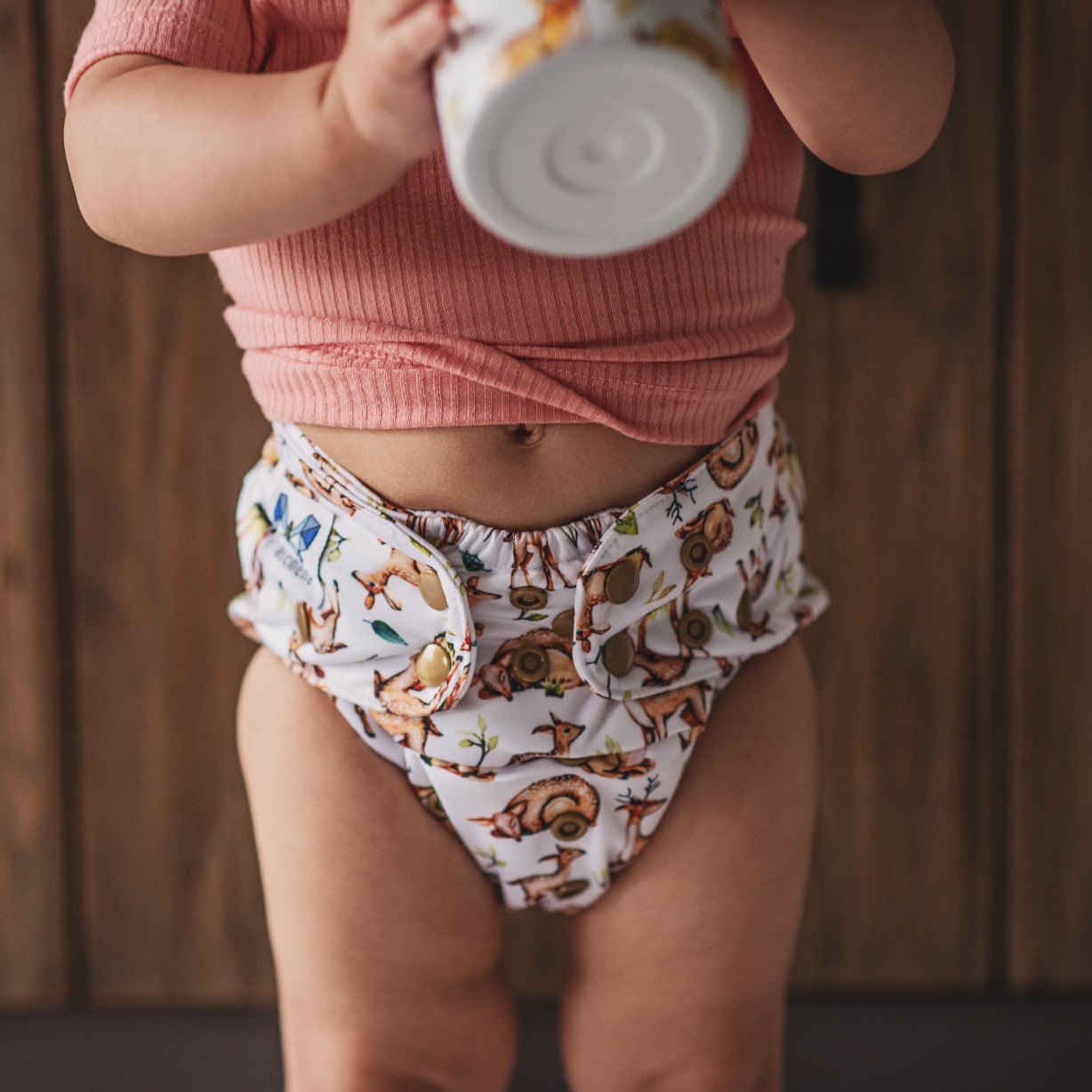 Alcmena | V1.5 Reusable Pocket Nappy | Deerlightful - Monarch