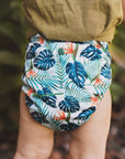 Alcmena | V1.5 Reusable Pocket Nappy | Fern Down For What - Monarch