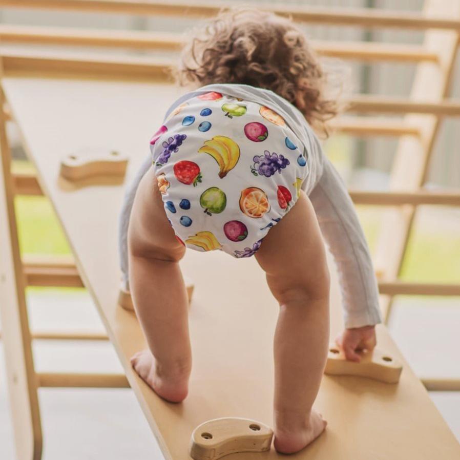 Alcmena | V1.5 Reusable Pocket Nappy | Juicy Caboosey - Monarch