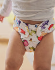 Alcmena | V1.5 Reusable Pocket Nappy | Juicy Caboosey - Monarch